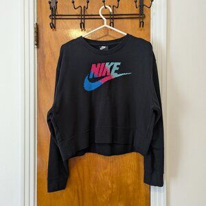 Nike Cropped Crew Neck Sweatshirt XL